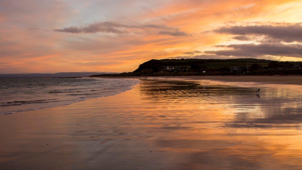 Sunset on Shandwick Bay