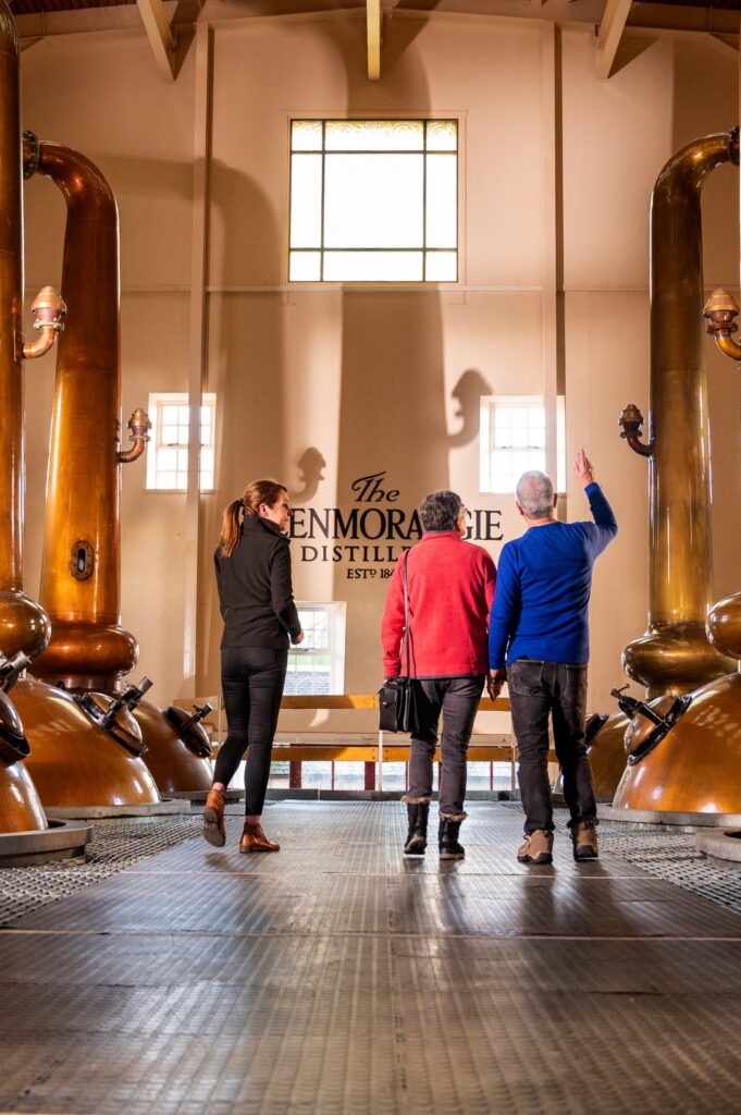 Inside Glenmorangie Distillery